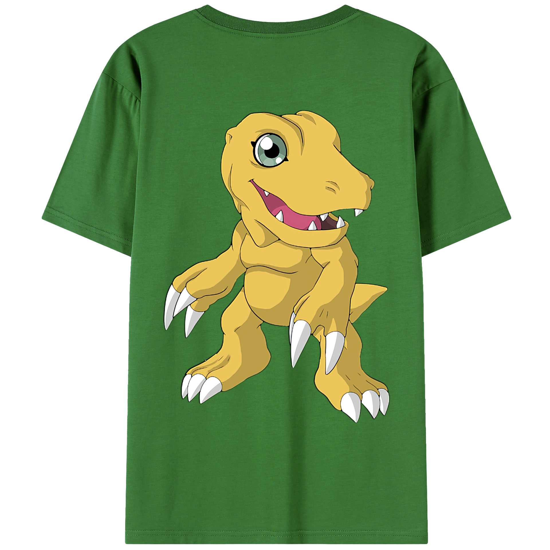 （画像用） Digimon デジタルモンスター/デジモン レディース半袖Tシャツ(バックプリント)